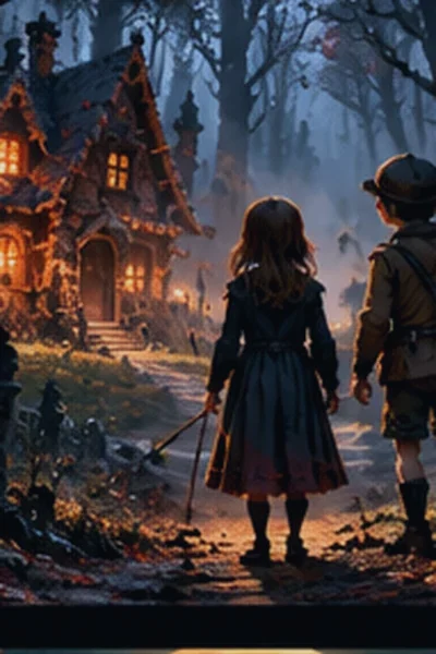 Франкенвини uchun Halloween uslubidagi illustrativ afisha