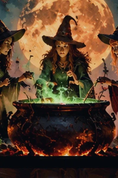 Кошмар перед Рождеством uchun Halloween uslubidagi illustrativ afisha